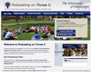 The University of Mississippi on iTunes U